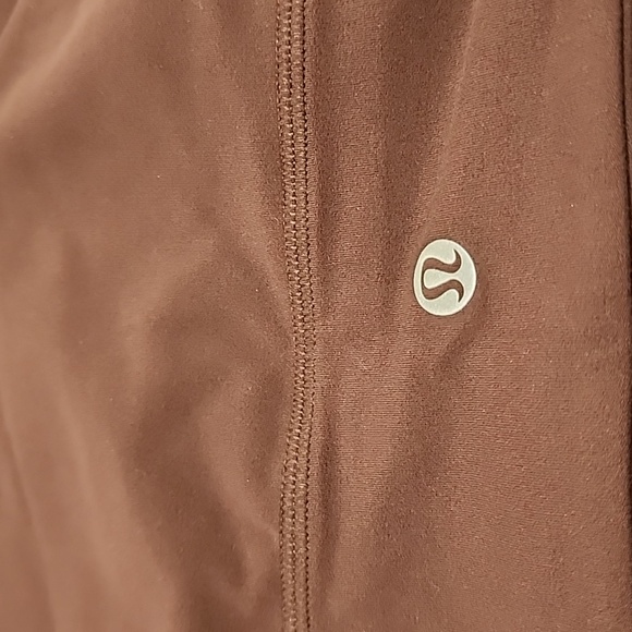 LULULEMON ALIGN ASYMMETRICAL BRA x peloton, New with tags, brown size 10 - Picture 5 of 5